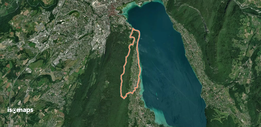Trail autour de Sevrier