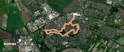 WNW WaterReijk - Gasthuispport/Steenwijk-Station - rode route