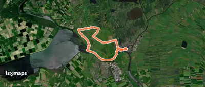 WNW IJsseldelta - Zwartsluis - oranje route
