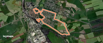 WNW IJsseldelta - Hasselt -oranje route