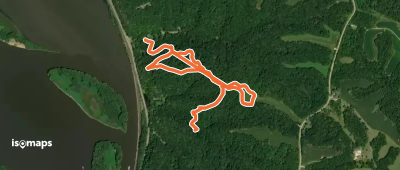 Mississippi Palisades State Park Trails south