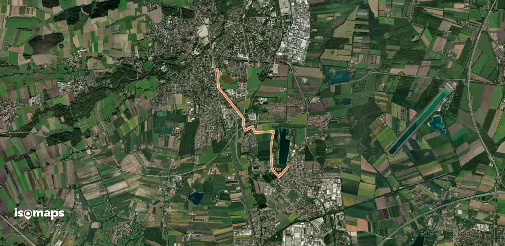 MVV Wanderweg Dachau Karlsfelder See
