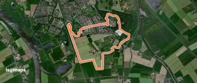 WNW IJsseldelta - Zandhove -gele route