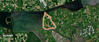 WNW IJsseldelta -Ketelmeer - oranje route