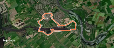 WNW IJsseldelta - Station Kampen-Zuid - groene route