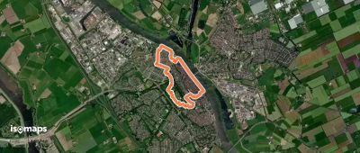 WNW IJsseldelta - Kampen - groene route