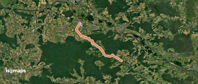 Wanderweg Blaue Raute von Knetzgau nach Trossenfurt