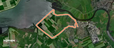 WNW IJsseldelta -Genemuiden - paarse route