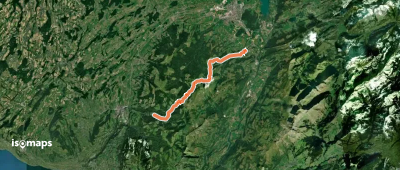 Chemin panorama alpin