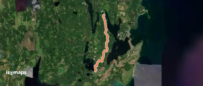 Västra Vätterleden: Etapp 2, Forsvik-Mölltorp