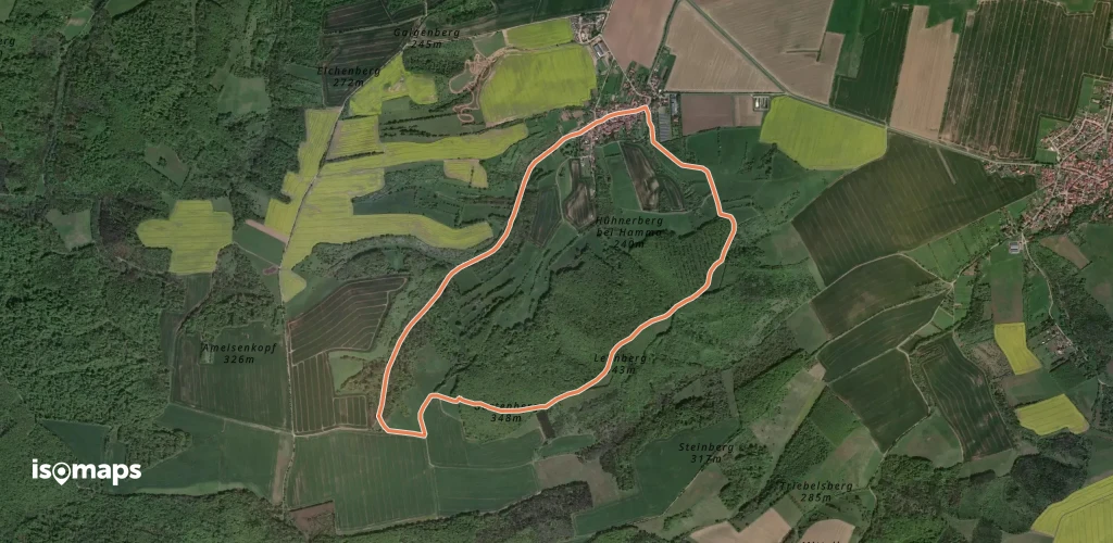 Rundweg Hamma Wernsberge Hamma