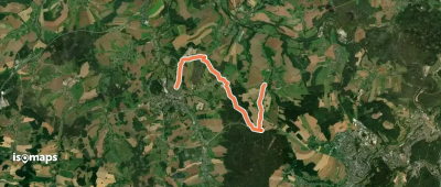Ww. Kirchberg - Burkersdorf - Weißbach (gelb)