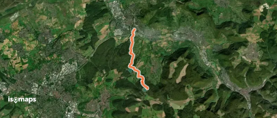 blaues Dreieck Metzingen - Stausee - Grasberg - St. Johann