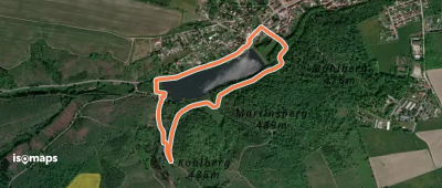 Rundwanderweg 5 Güntersberge (Rund um den Bergsee)