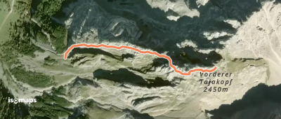 Tajakante Klettersteig