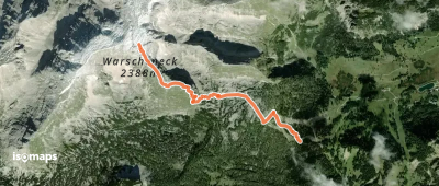 Wanderweg Warscheneck SO-Grat