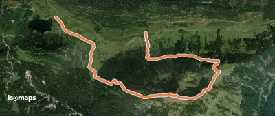 Wanderweg Egger Alm - Poludnig