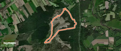 WNW Vechtdal - Giethmen - rode route