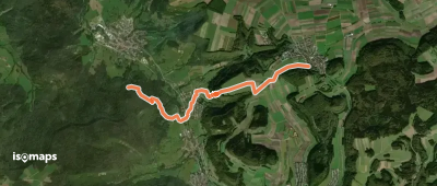 Zugangsweg Ringingen - Killer Berg - Killer - Hoher Berg (Himberg) - HW1