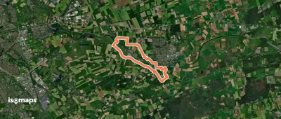 WNW Vechtdal - Station Dalfsen - gele route