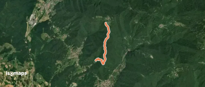 sentiero del crinale