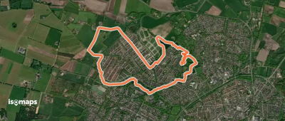 WNW Twente- Graven Es - rode route