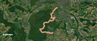 Blau: Wü-Steinbachtal - Reichenberg