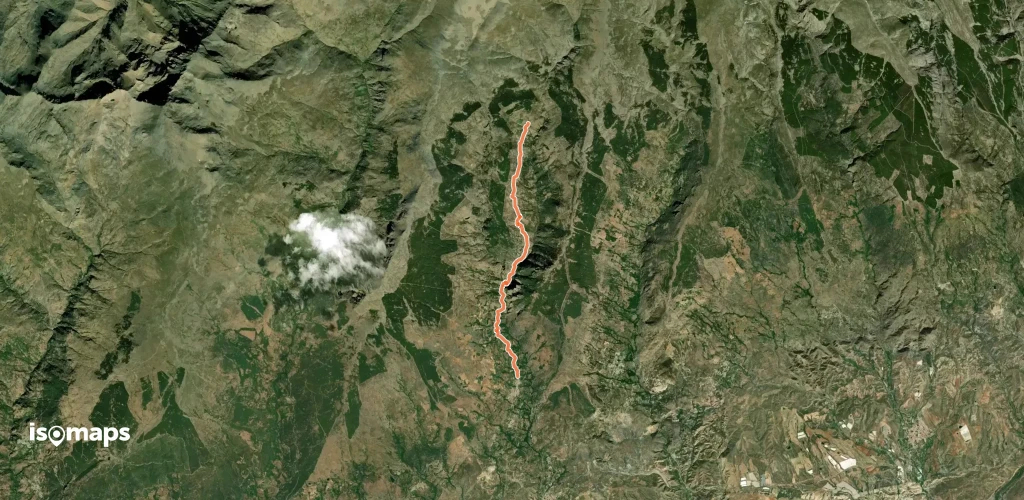 Sendero a la Junta de los Ríos