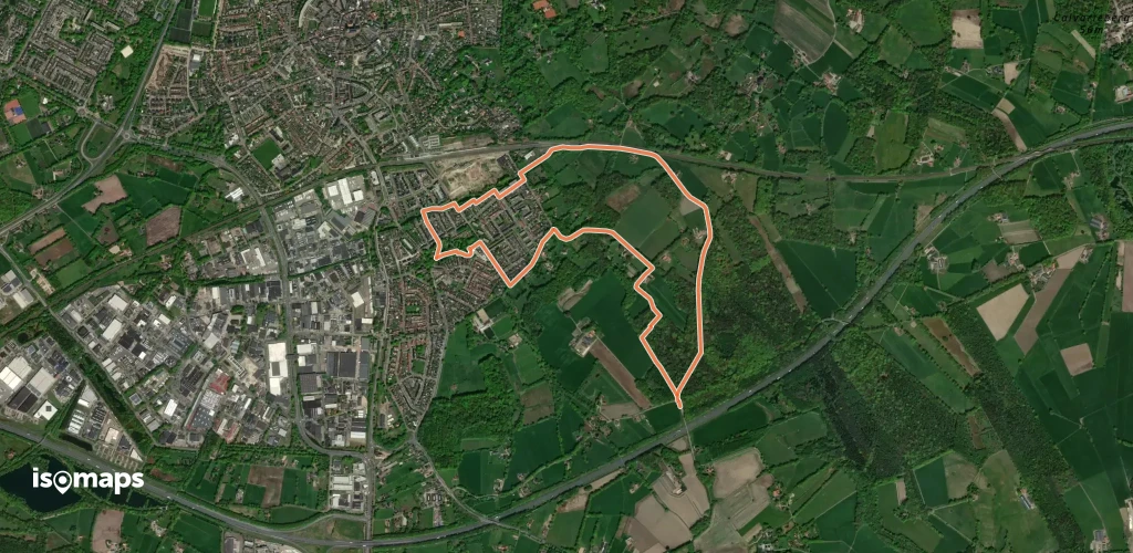 WNW Twente - Boerskotten/Stakenboer - blauwe route
