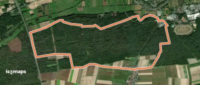 Gelbes Rechteck - Rundwanderweg in Herxheim ab Waldkapelle