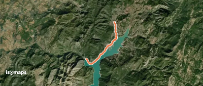 Presa del Tranco - Cañada Morales