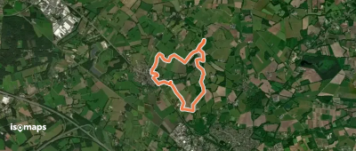 WNW Twente- Zenderen - rode route