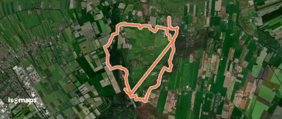 WNW Vechtdal - IJhorst/Witte Bergen/Zwarte Venen - gele route
