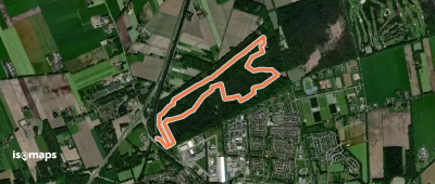 WNW Vechtdal - Varsenerveld -rode route