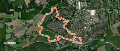 WNW Vechtdal - Ommen -gele route