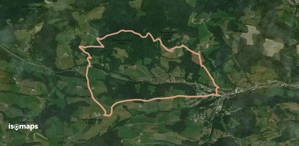 Hirschweg (Kaumberg - Gerichtsberg - Bramerkapelle - Großreith)