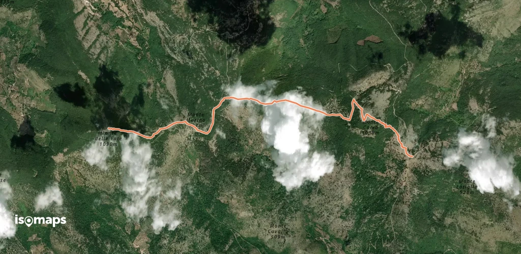 Monte delle Fate-Monte Calvo- Serra Buana