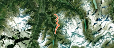 Tour des Combins - stage 1 - BOURG-ST- PIERRE - CABANE COL DE MILLE