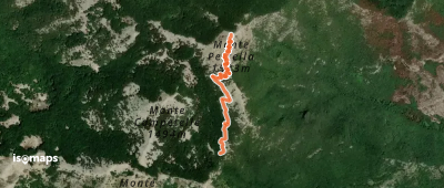 Collegamento Cese di Oglio - Monte petrella