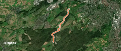 blaue Raute Naturschutzgebiet Listhof - Alteburger Hof