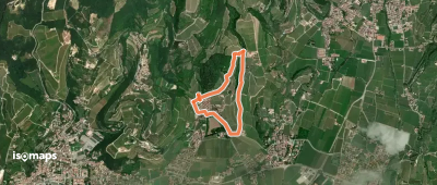 yellow "G" marked trail