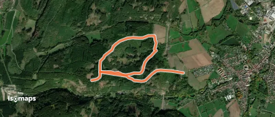 Grünes X,Gehren, Thüringer Wald