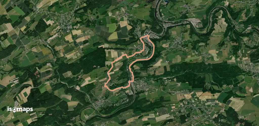 CB06 Comblain-au-Pont - Géromont - Comblain-la-Tour (variante via Au delà des Monts)