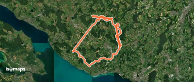 Querweg des Schwäbischen Albvereins (roter Punkt)