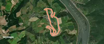 Henschhausener-Rundweg (Hahn, grüner Pfeil)
