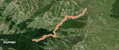 Fosso il Gorzano (bivio 300) - Sella della Solagna (bivio 301)