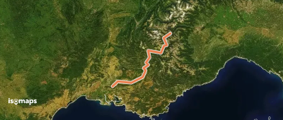 Via Domitia, Montgenèvre - Eygalières