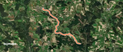 Wanderweg A13 von Alberndorf zur Pferdeeisenbahn