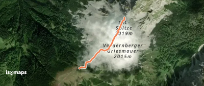 Hirscheggsattel - TAC-Spitze