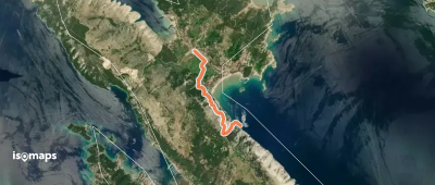 Lopar to Medova Buža